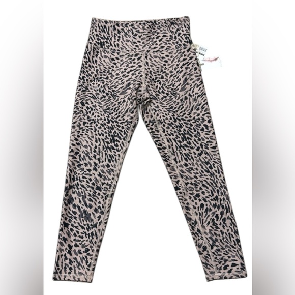 NWT JESSICA SIMPSON Sphinx Animal Texture Leggings Size Large - Picture 1 of 11